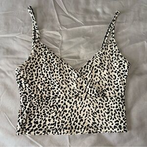 Leopard Print Women's Top